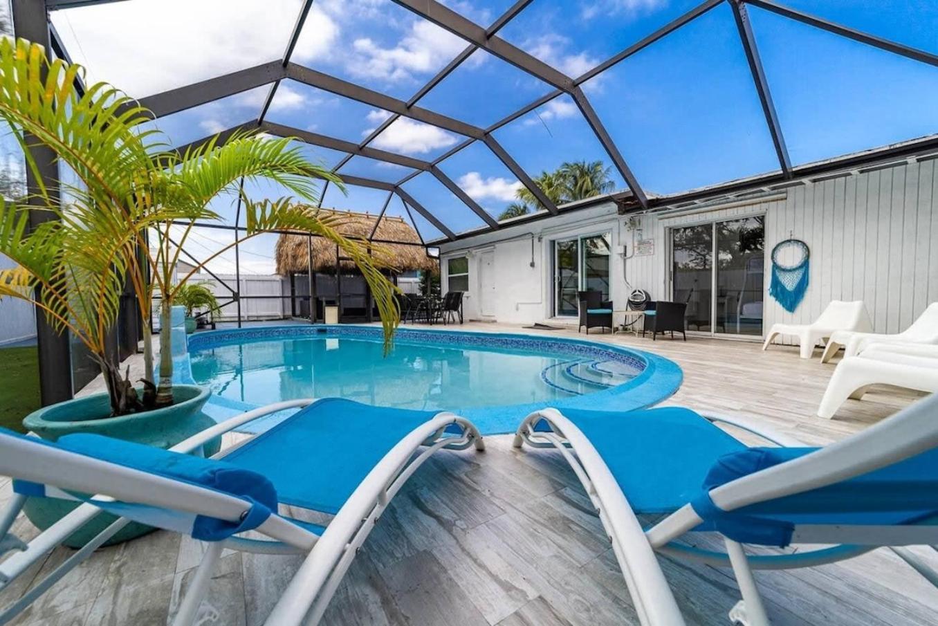 Private Heated Pool Villa In Ftl Near Beach Fort Lauderdale Esterno foto