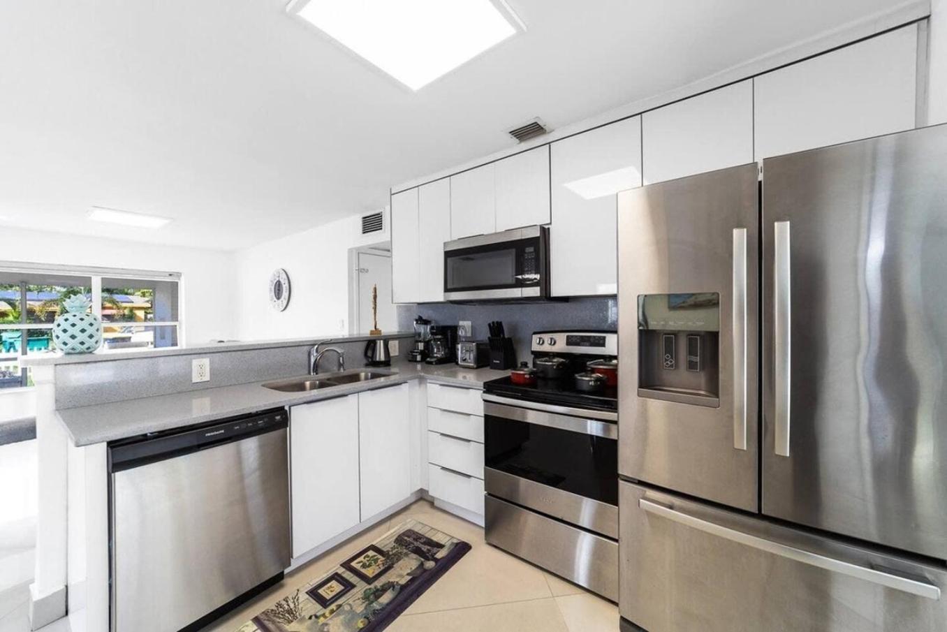 Private Heated Pool Villa In Ftl Near Beach Fort Lauderdale Esterno foto