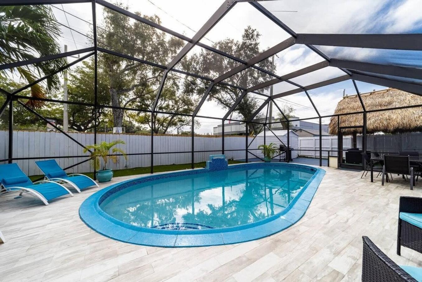 Private Heated Pool Villa In Ftl Near Beach Fort Lauderdale Esterno foto